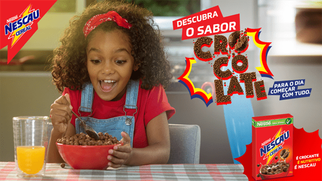 Nova campanha ressalta o sabor único de Nescau Cereal: o “Crocolate”