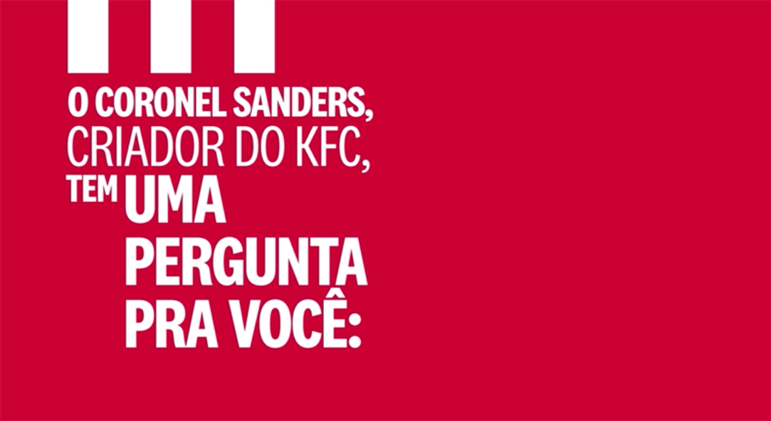 KFC segue a luta contra “franguinhos” pálidos e sem-graça
