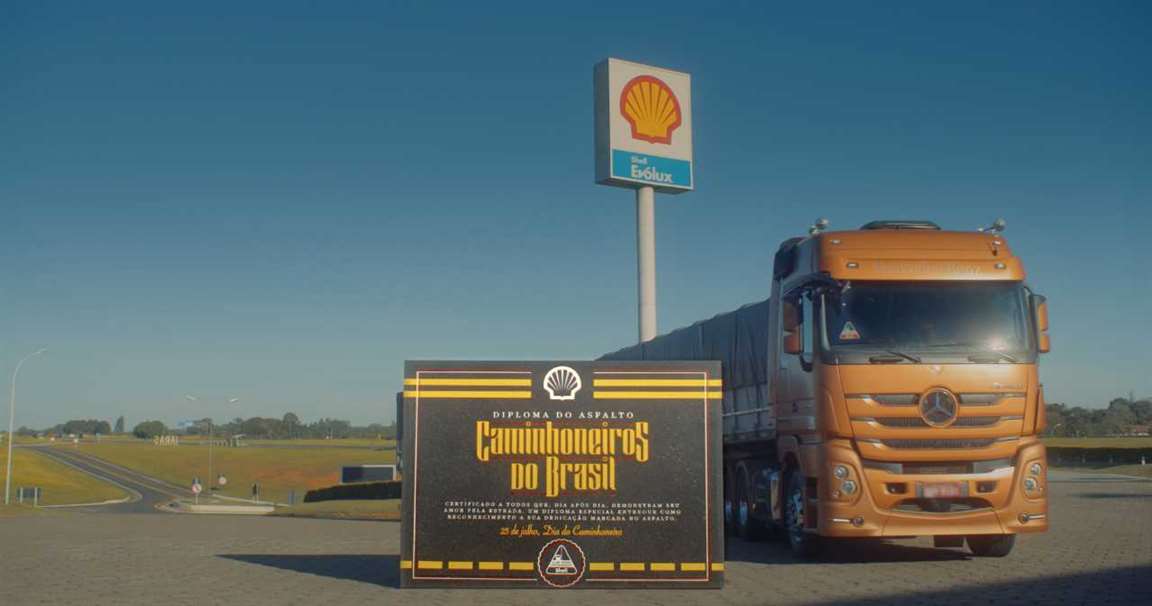 Shell lança “diploma do asfalto” em homenagem aos caminhoneiros de todo o Brasil