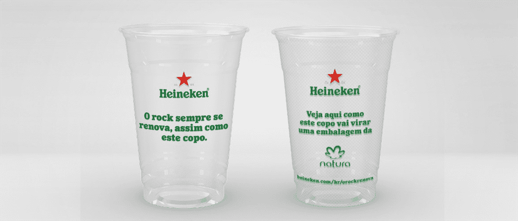 Heineken e Natura fecham parceria para reciclagem no Rock in Rio 2019
