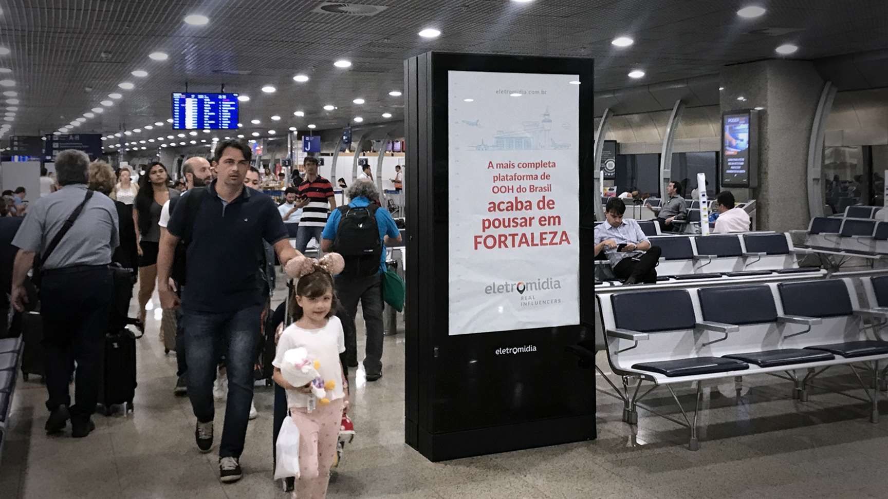 Eletromidia inaugura mídia digital nos aeroportos de Fortaleza e Porto Alegre