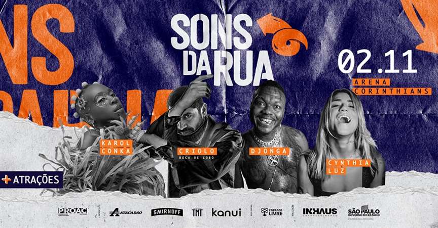 Agência InHaus firma parceria com marcas para festival Sons da Rua