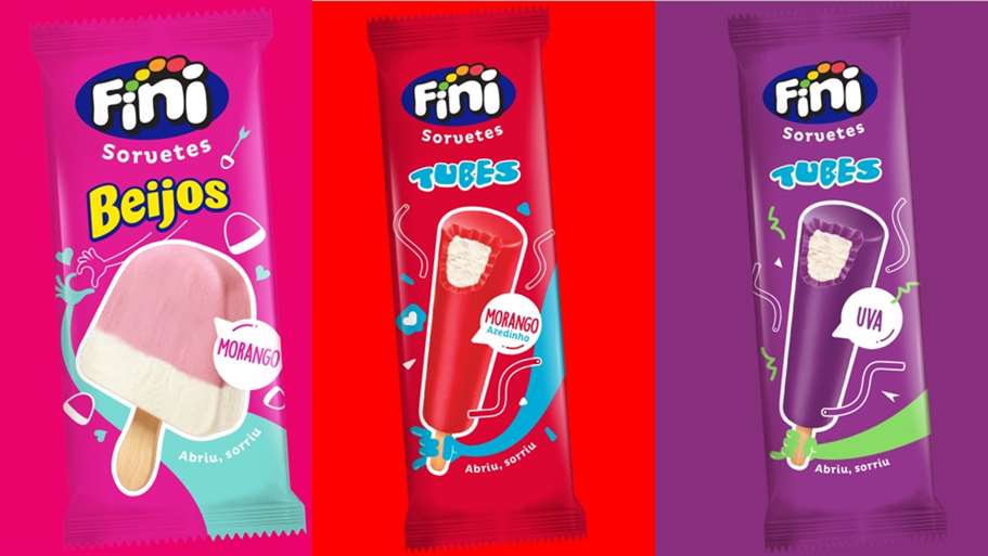 Fini lança linha de sorvetes no Brasil em parceria com Froneri