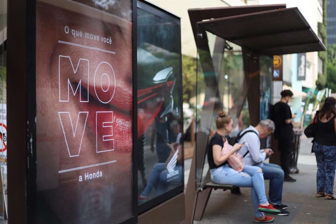 Honda divulga novidades com ações interativas nos painéis da Otima