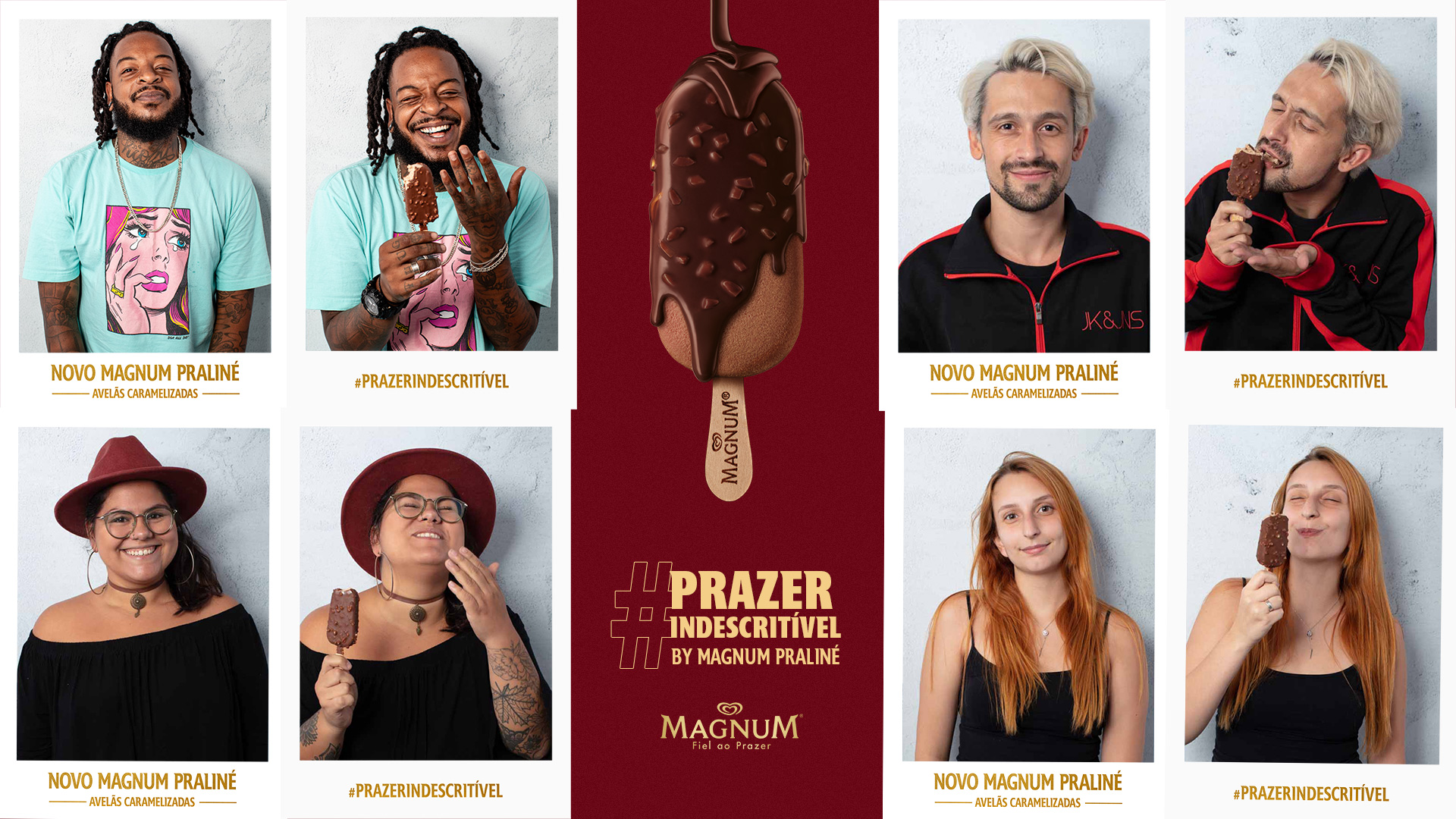 Magnum divulga novo sabor em campanha no metrô de São Paulo