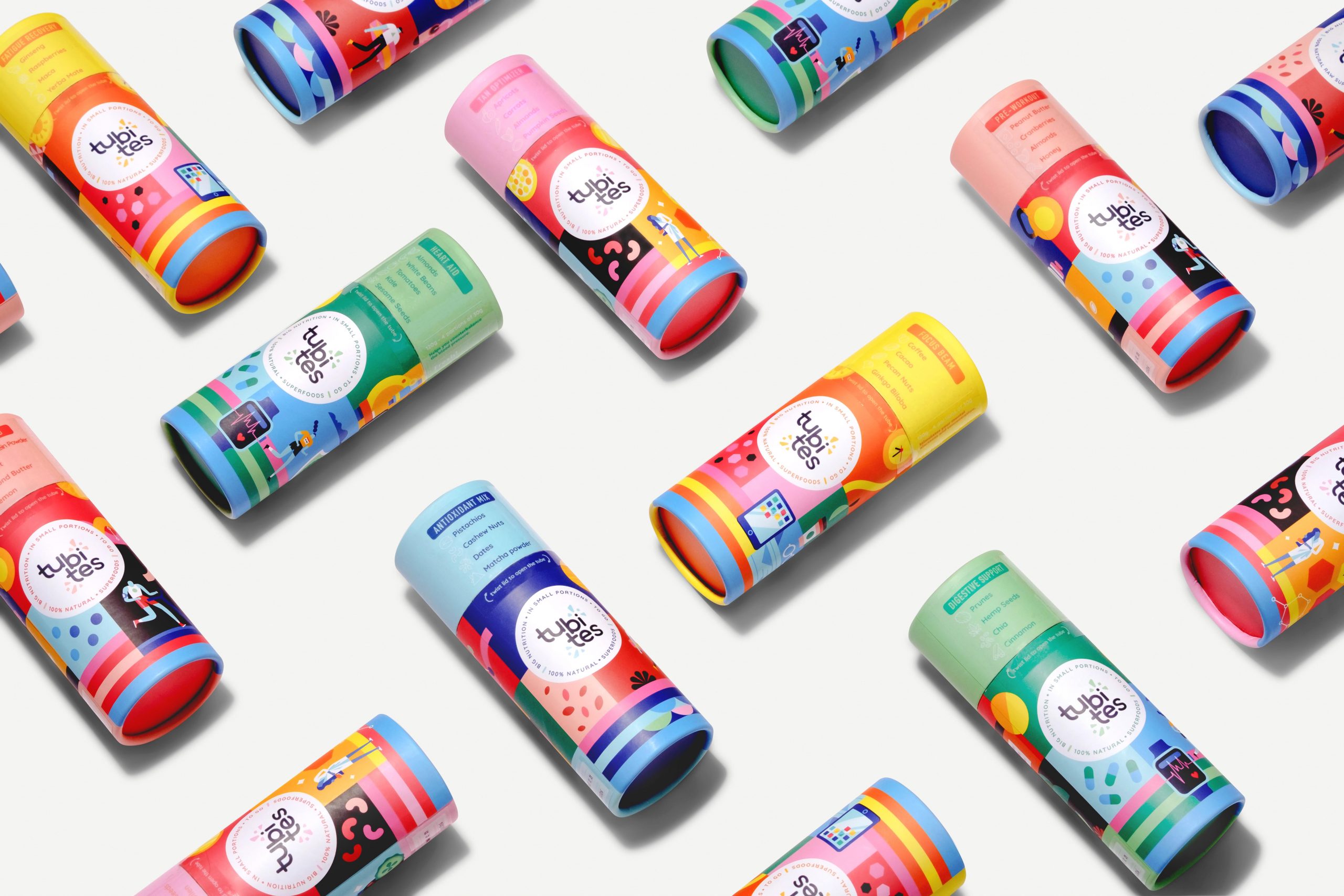 Tubites vem como marca de snacks saudáveis lançada por publicitários