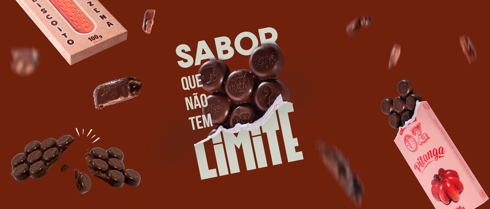 Choco OZ entra no mercado de chocolates com linha zero açúcar
