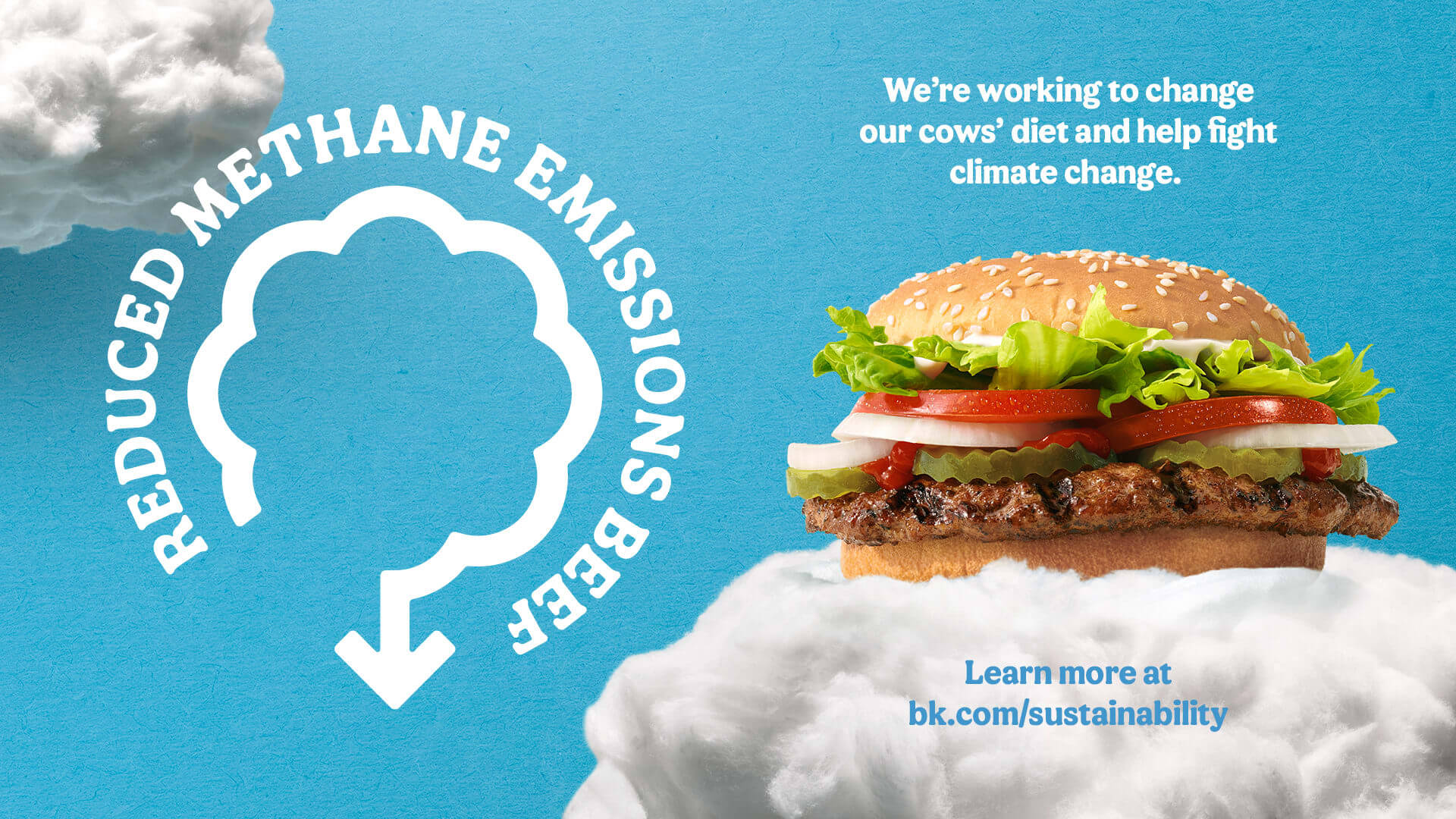 Burger King lança estudo sobre redução de gases para o efeito estufa