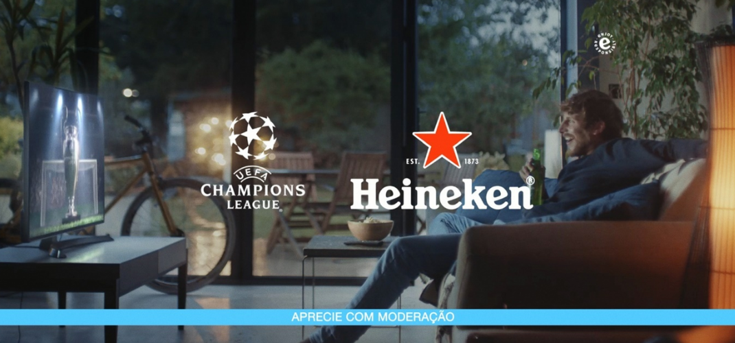“A espera chega ao fim”: Heineken celebra a volta da Champions League