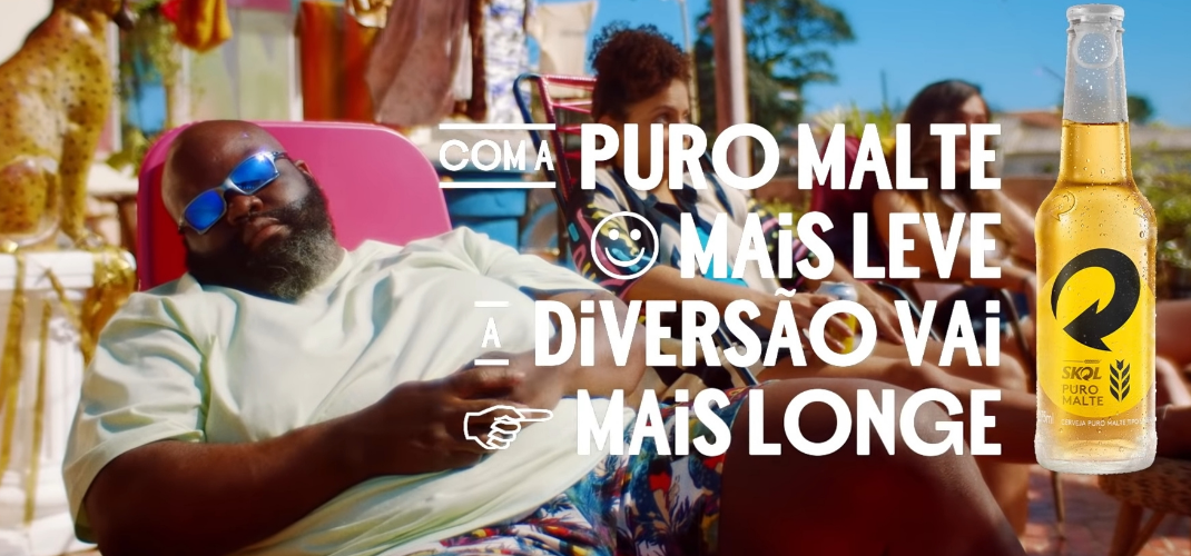 Skol Puro Malte convida consumidores a curtirem por mais tempo os momentos de diversão