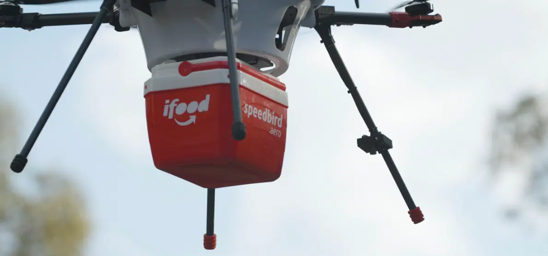 Com aval da Anac, iFood inicia teste de entregas com drones