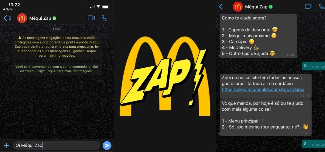 Méqui Zap é a nova forma de falar com o McDonald’s