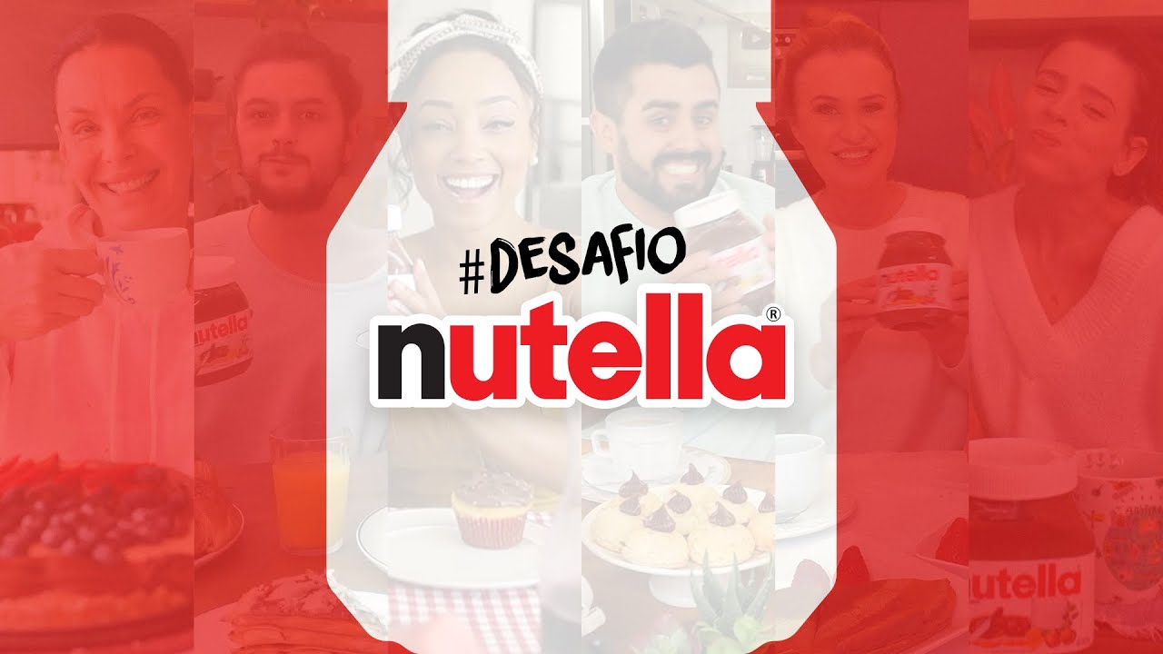 Influenciadores tomam café da manhã com #DesafioNutella