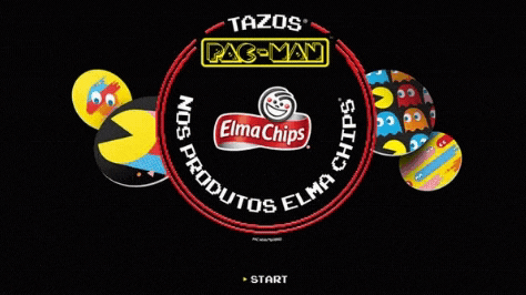 Os TAZOS estão de volta nos produtos ELMA CHIPS com o tema PAC-MAN