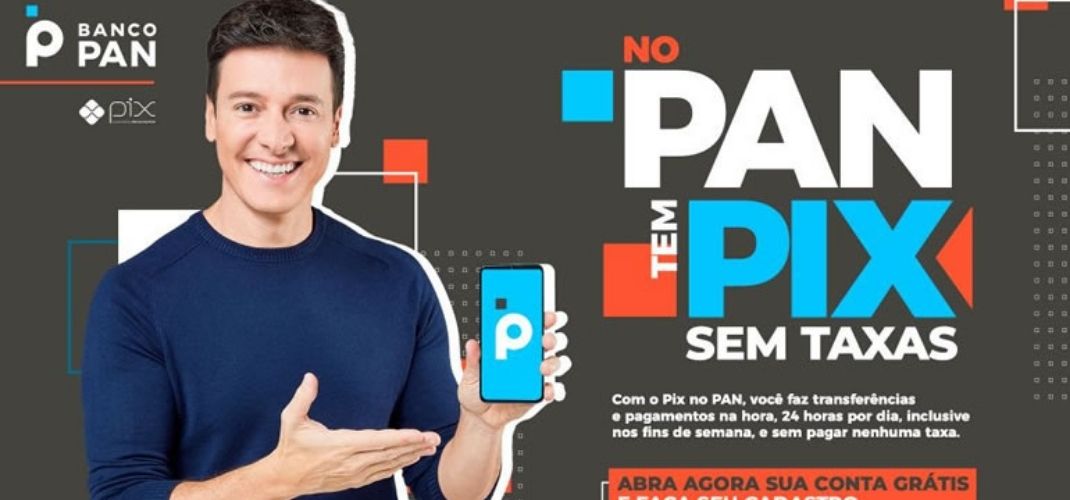 Rodrigo Faro estrela campanha “No PAN tem PIX”
