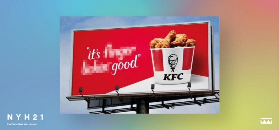 KFC … por uma nova solução de slogan