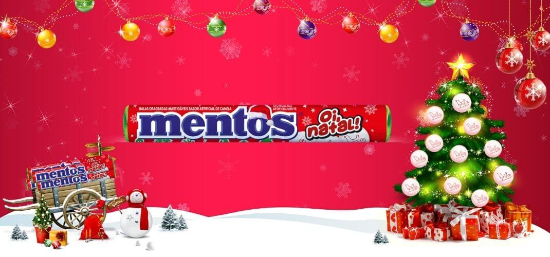 Mentos lança edição especial natalina: Oi, Natal!