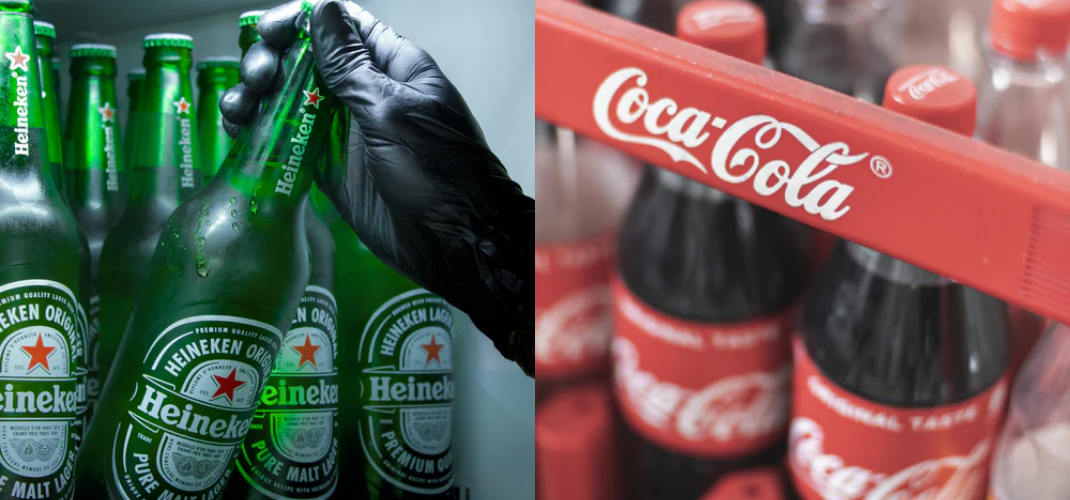 Heineken e Coca Cola