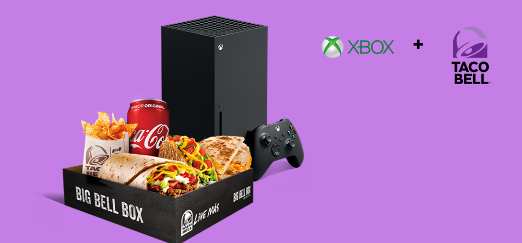 Taco Bell e Xbox fazem parceria inédita com sorteio de Xbox Series X