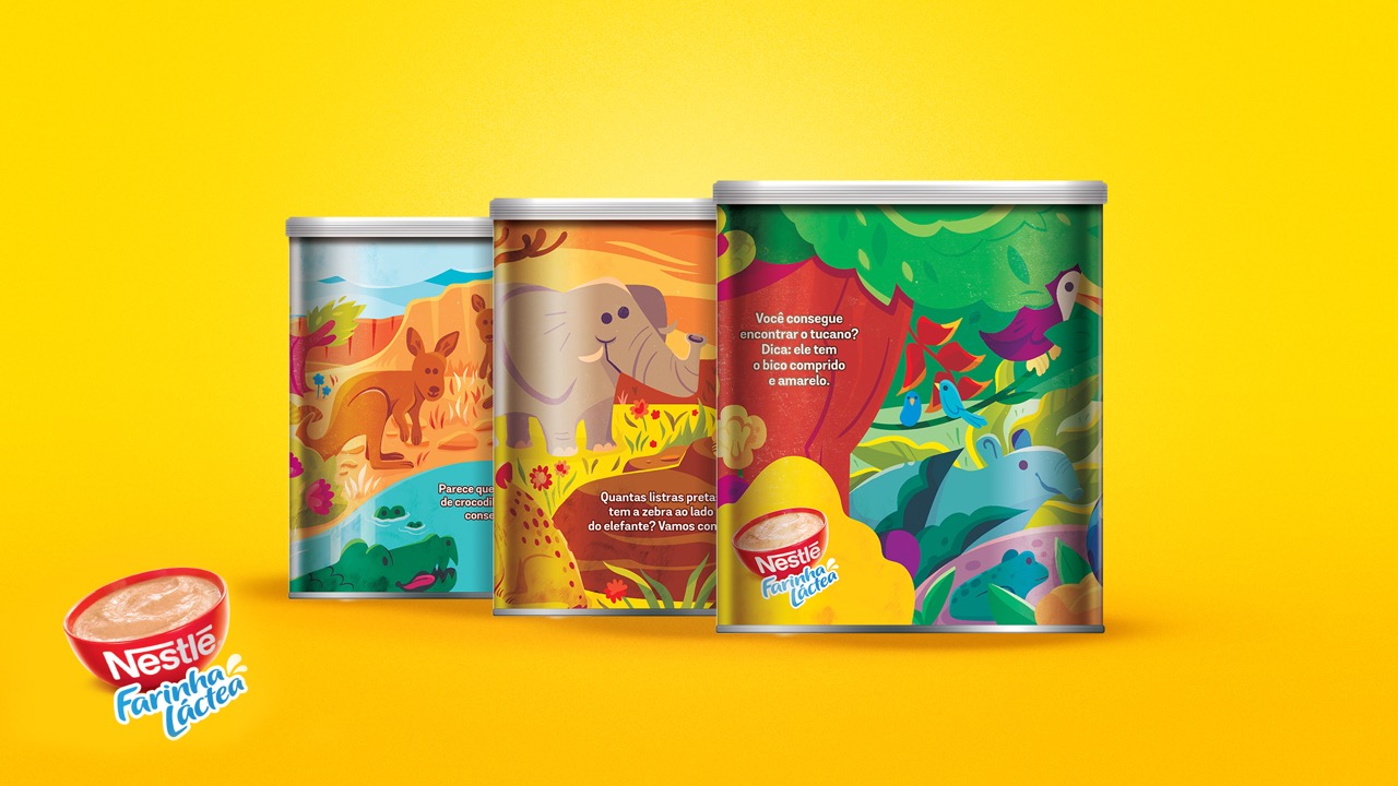 Ao completar 100 anos, Farinha Láctea Nestlé traz latas colecionáveis