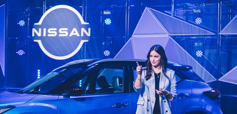 Nissan inova no lançamento do novo Kicks