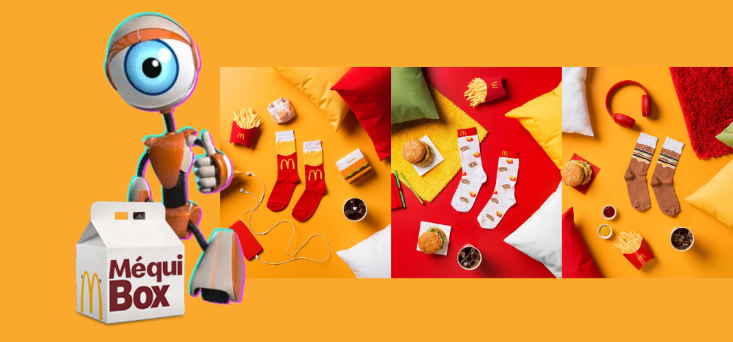 McDonald’s vende meias para celebrar festa do pijama no BBB21