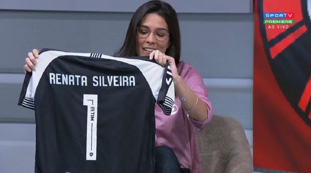 Torcida elogia estreia de Renata Silveira, primeira narradora da Globo