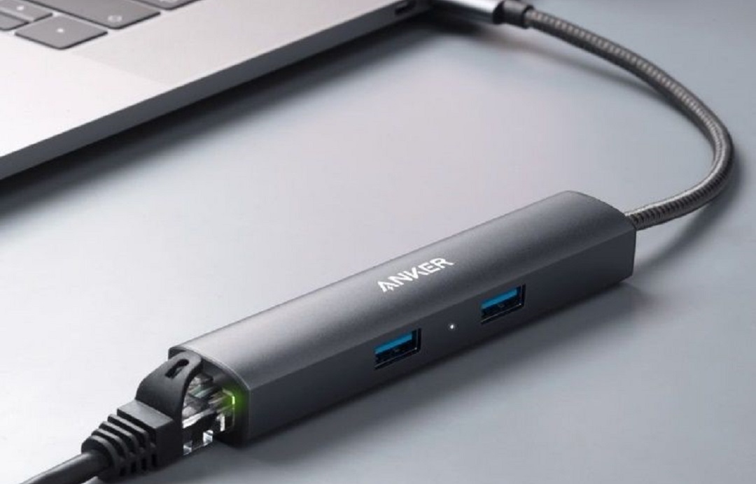 Anker lança cabo 5 em 1 com portas USB, Ethernet e HDMI