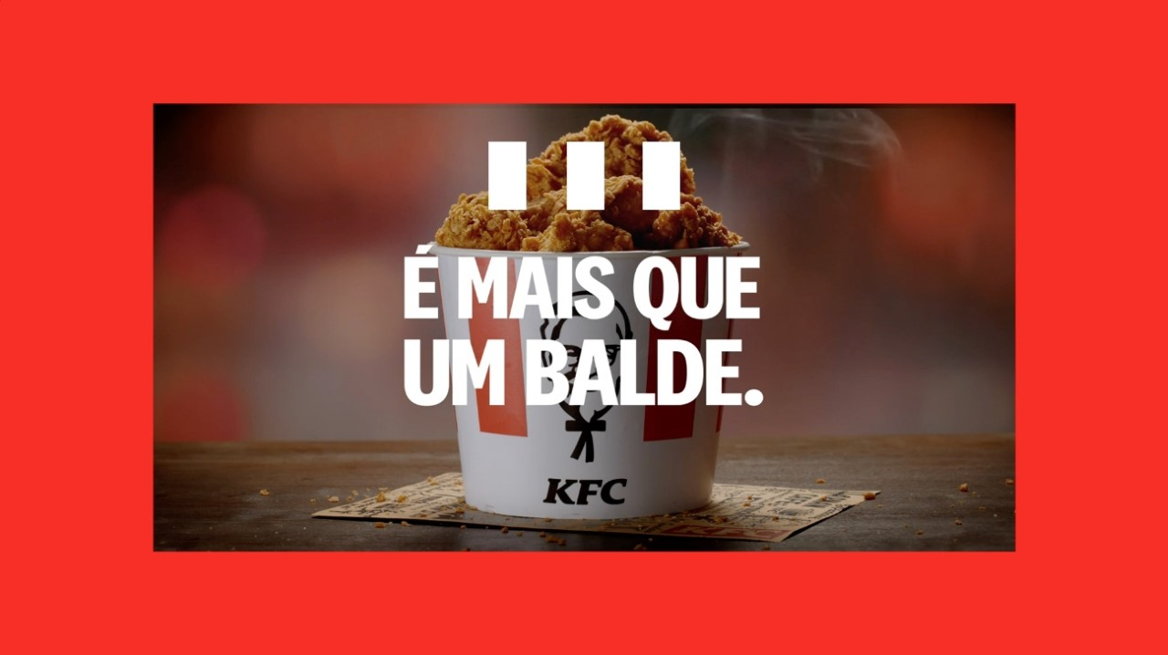 Após 74 anos em nova campanha KFC mostra que seu balde é um ícone