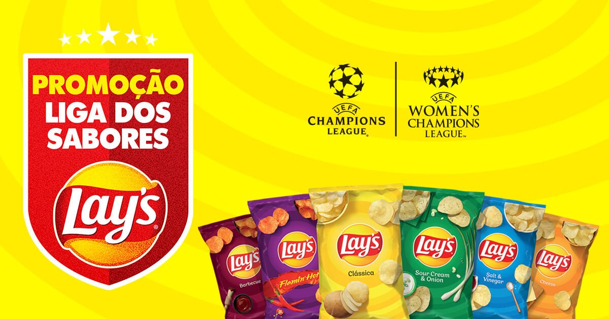 UEFA Champions League: consumidores escolhem novo sabor da Lay’s