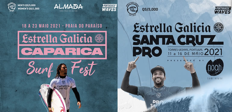 Estrella Galicia vai patrocinar etapas da World Surf League