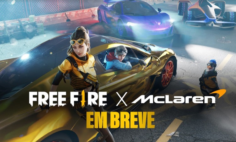 Free Fire: Garena anuncia parceria com McLaren Racing