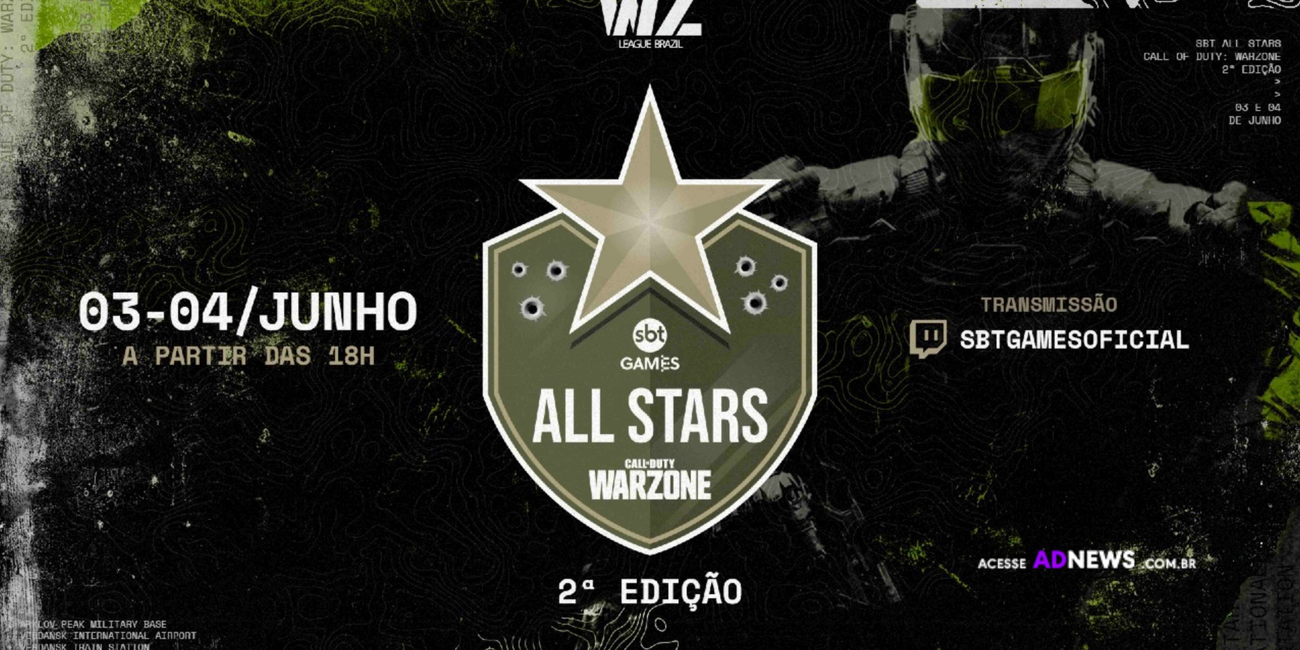 SBT Games anuncia a segunda edição de All Stars Warzone