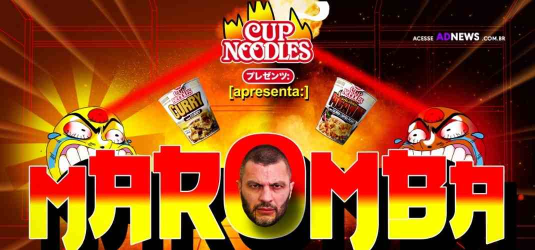 ‘Spicy’ é o mote da nova campanha de Cup Noodles estrelada por Kleber Bambam