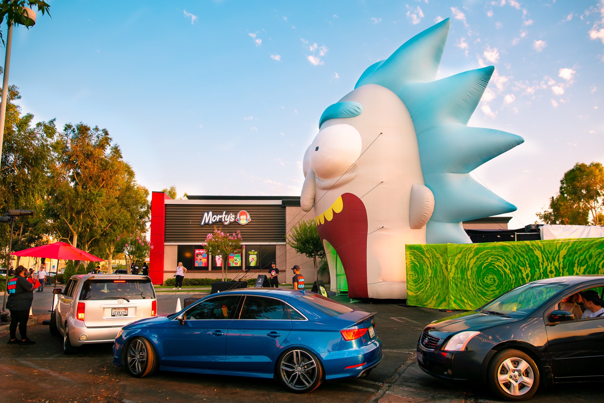 Rick and morty wendy's restaurante