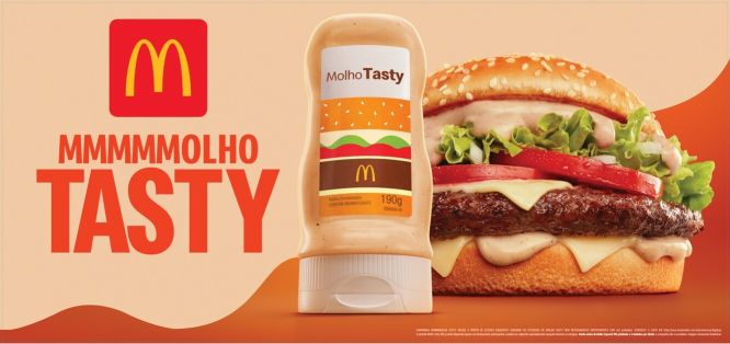 McDonald’s lança edição limitada do molho Tasty no Brasil