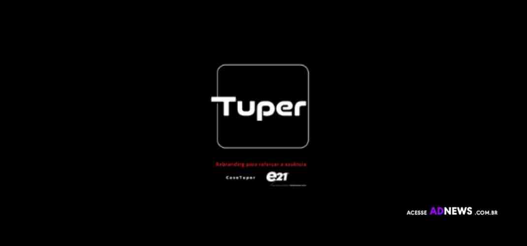 e21 lança site case mostrando o processo de rebranding da Tuper