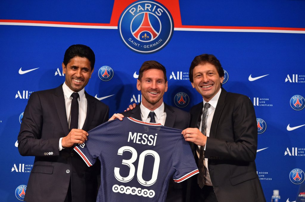 Messi recebeu criptomoeda própria do PSG em negociação