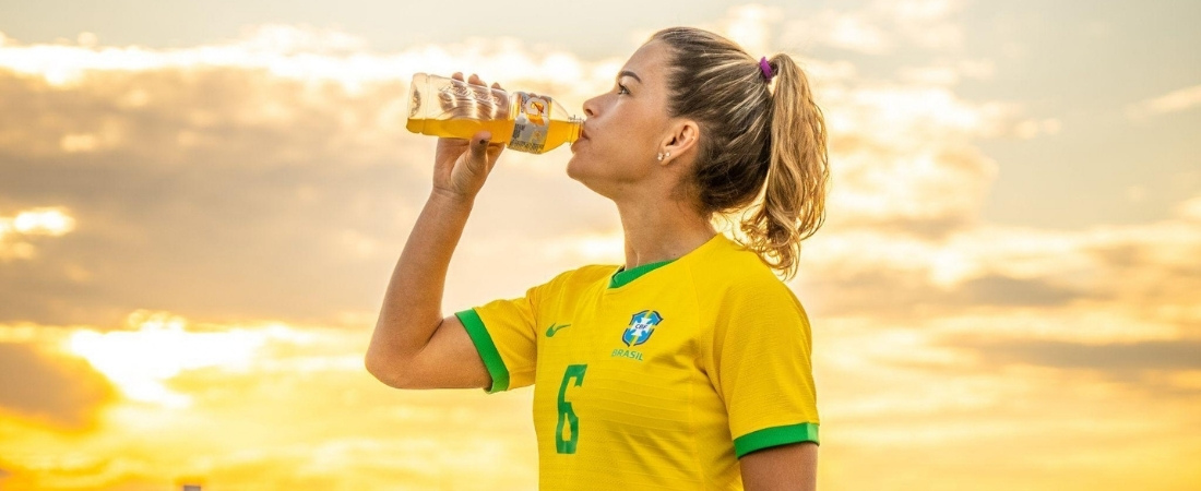 Gatorade anuncia jogadora Tamires Dias como embaixadora global
