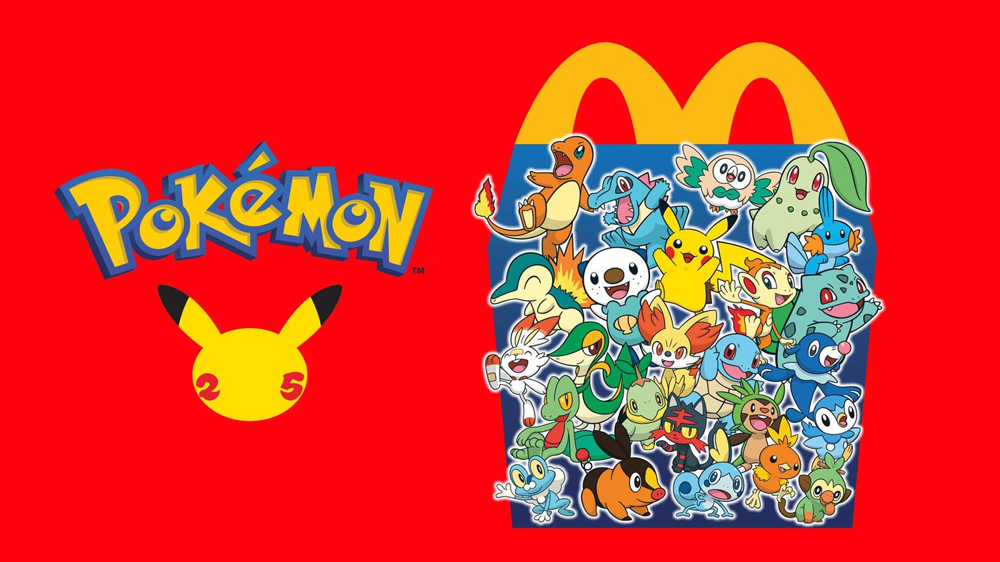McLanche Feliz apresenta coleção especial de Pokémon