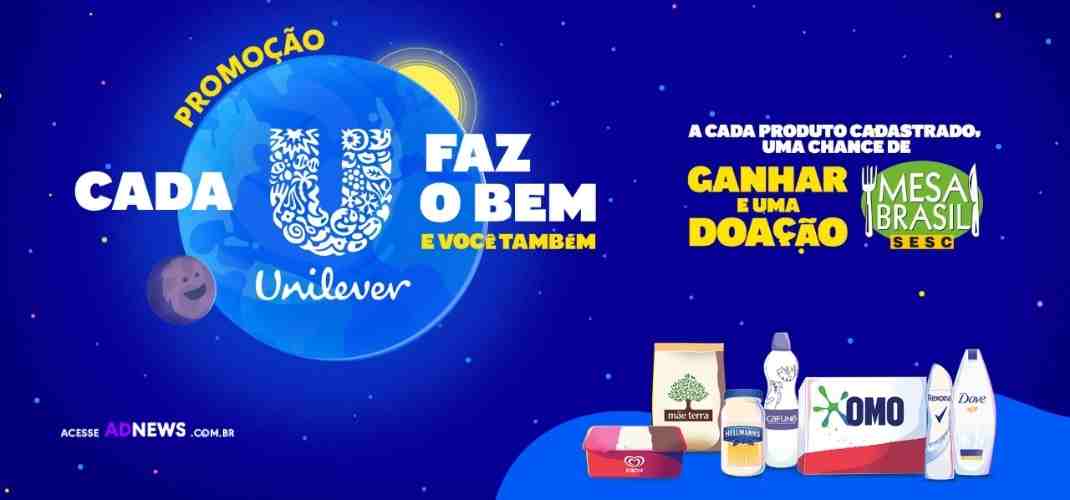 Unilever lança promoção que propõe corrente do bem
