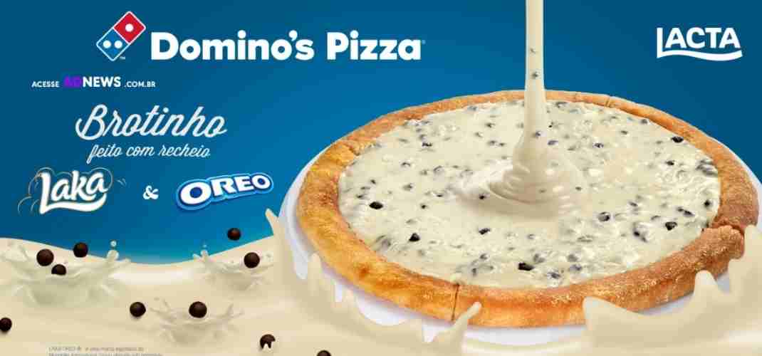 Domino’s Pizza lança brotinho LAKA OREO