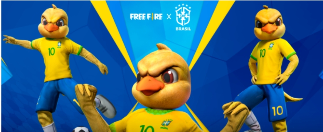 Free Fire: skins da Seleção Brasileira de Futebol chegam ao jogo