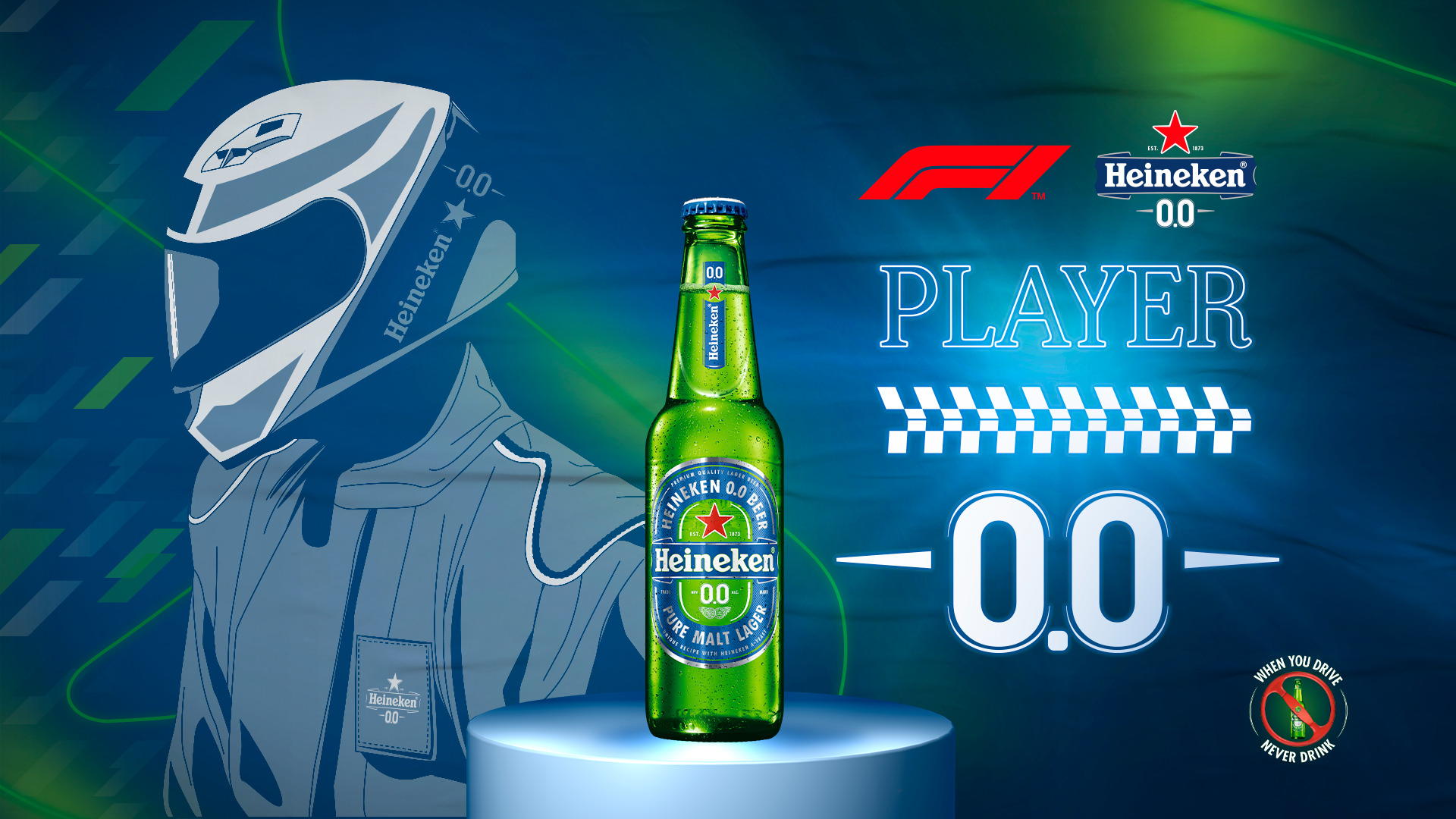 F1 Heineken anuncia torneio virtual com pilotos, gamers e consumidores
