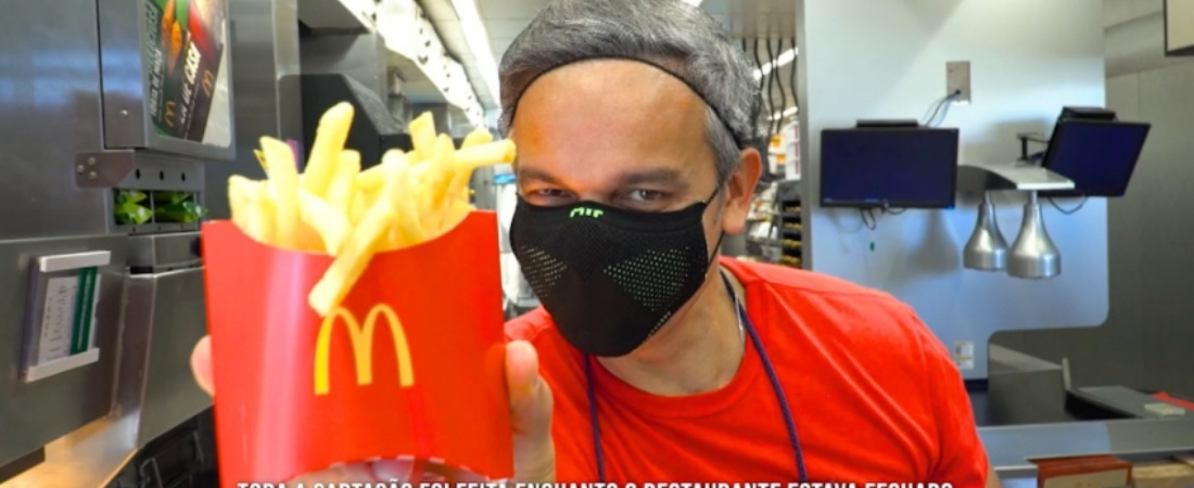 McDonald’s convida Otaviano Costa para conhecer a cozinha mais famosa do mundo