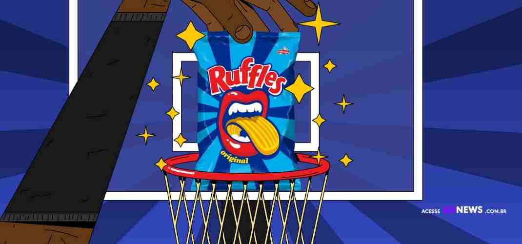 RUFFLES anuncia acordo e passa a ser o snack oficial da NBA no Brasil