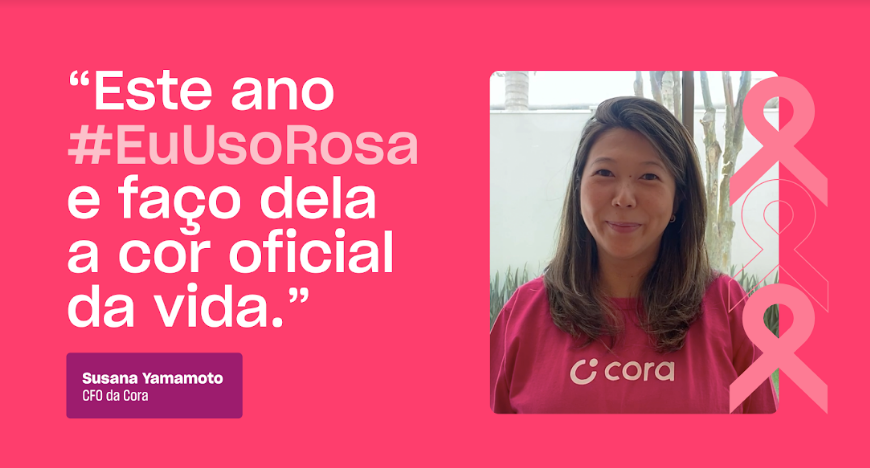 Cora traz campanha de conscientização para o Outubro Rosa