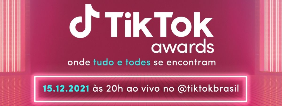 TikTok Awards vai celebrar criatividade dos criadores de conteúdo da rede
