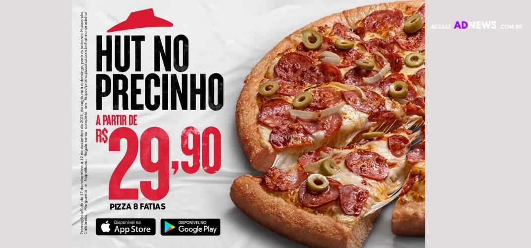 Pizza Hut anuncia a maior promoção do ano para Black Friday