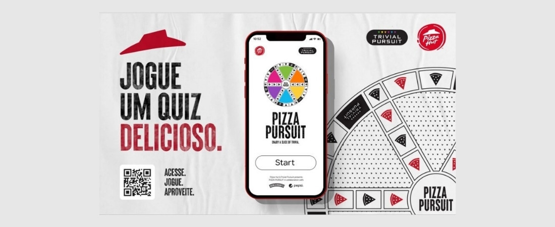 Pizza Hut lança jogo interativo com embalagem
